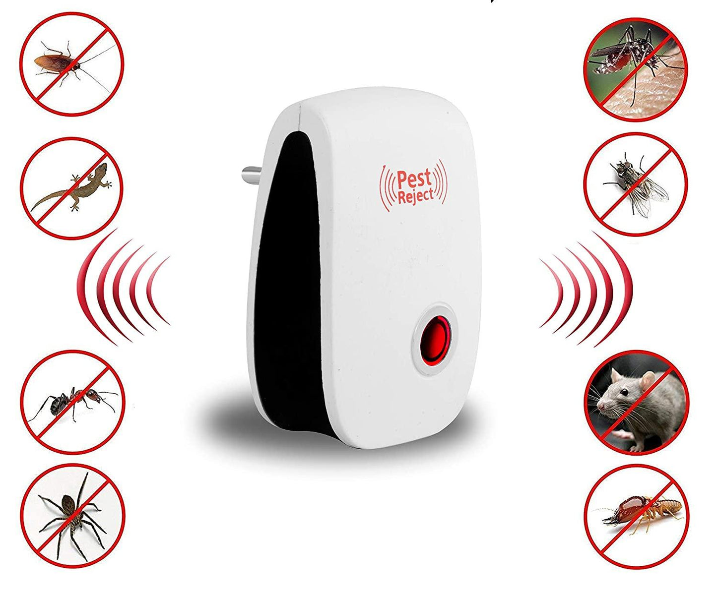 Ultrasonic Pest Repeller Machine for Mosquito Rats and Cockroach